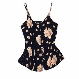Floral Betsy Johnson tank top